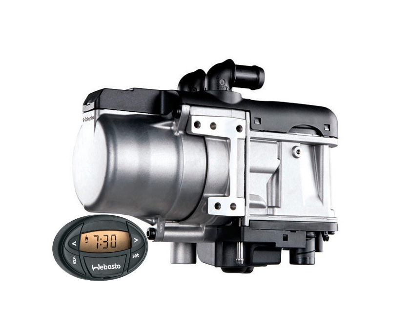 Установка предпускового подогревателя 