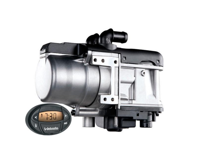 Установка предпускового подогревателя 