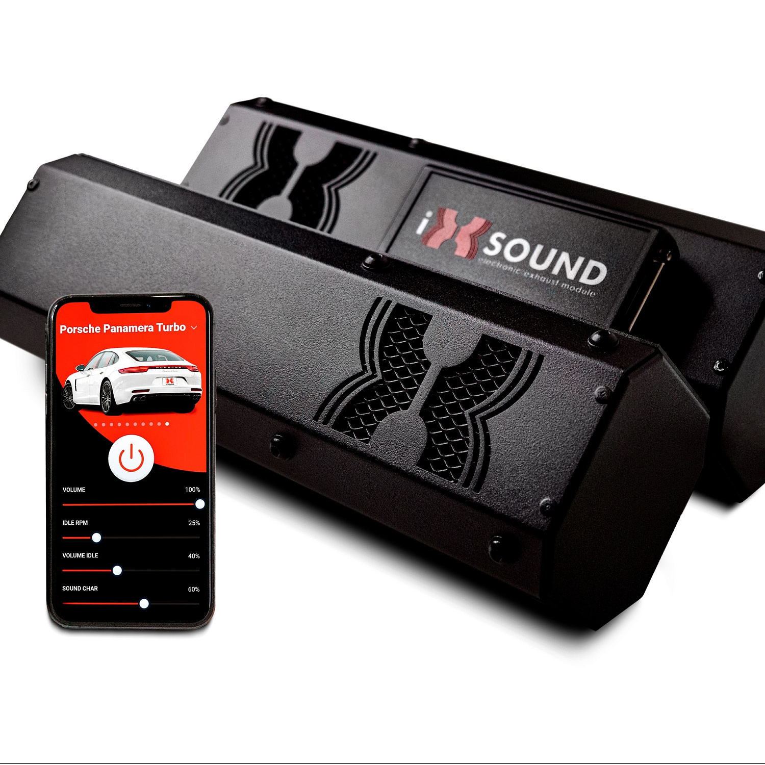 Установка системы активного выхлопа 